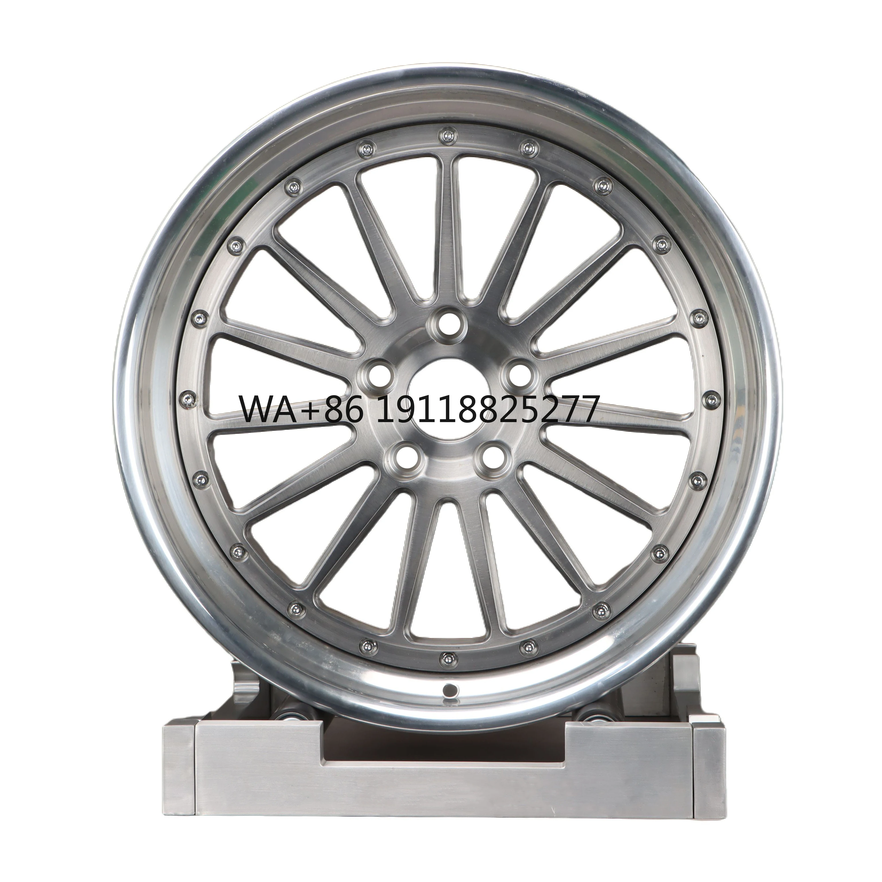 Two-Piece Forged Aluminum Alloy Racing Car Wheel with Multi-Spoke Design New Condition 100mm PCD 20mm-40mm ET
Two-Piece Forged Aluminum Alloy Racing Car Wheel with Multi-Spoke Design New Condition 100mm PCD 20mm-40mm ET