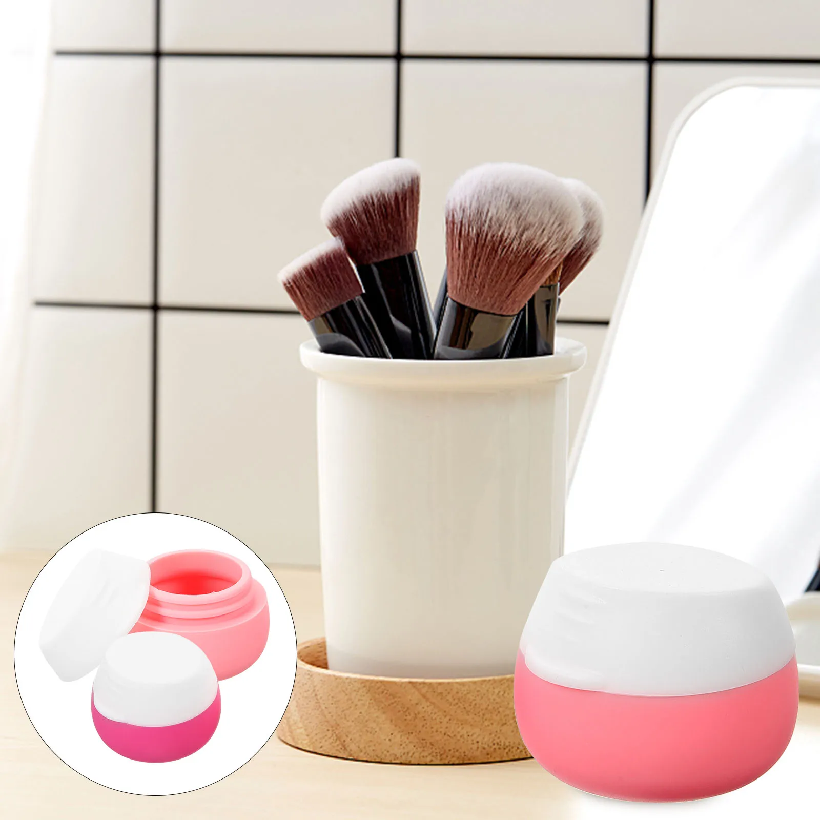 2pcs Refillable Empty Cream Containers Small Lotion Jars With Lids Portable Travel Cream Jars For Skincare Mini Sample
2pcs Refillable Empty Cream Containers Small Lotion Jars With Lids Portable Travel Cream Jars For Skincare Mini Sample