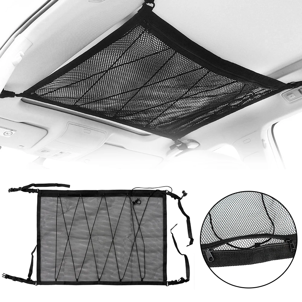 Interior Cargo Storage Bag For Van SUV Adjustable Mesh Pocket Breathable Mesh Bag Car Ceiling Storage Net Pocket
Interior Cargo Storage Bag For Van SUV Adjustable Mesh Pocket Breathable Mesh Bag Car Ceiling Storage Net Pocket
