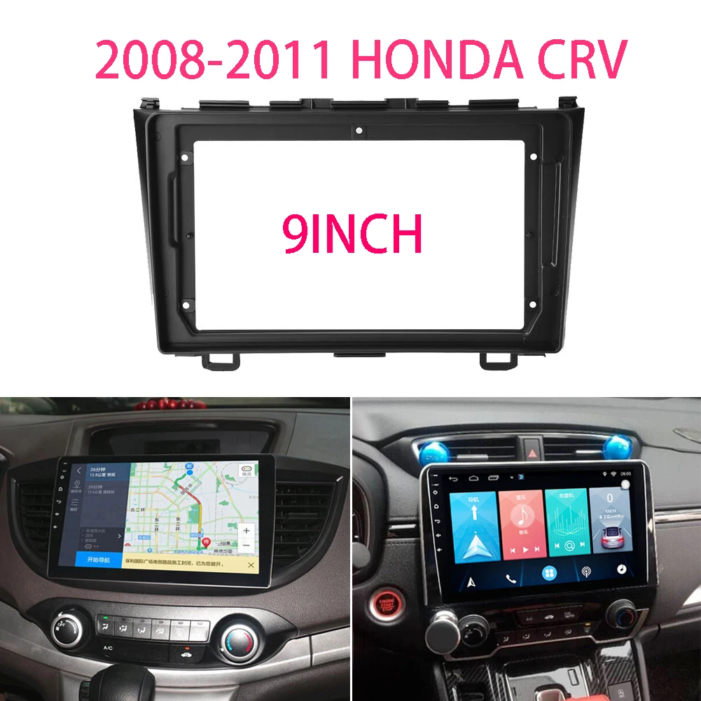 9 Inch Android Radio Dash Fitting Panel Car DVD Stereo Radio Fascia 2 Din Dash Panel Frame Trim for Honda CRV 2008-2011
9 Inch Android Radio Dash Fitting Panel Car DVD Stereo Radio Fascia 2 Din Dash Panel Frame Trim for Honda CRV 2008-2011