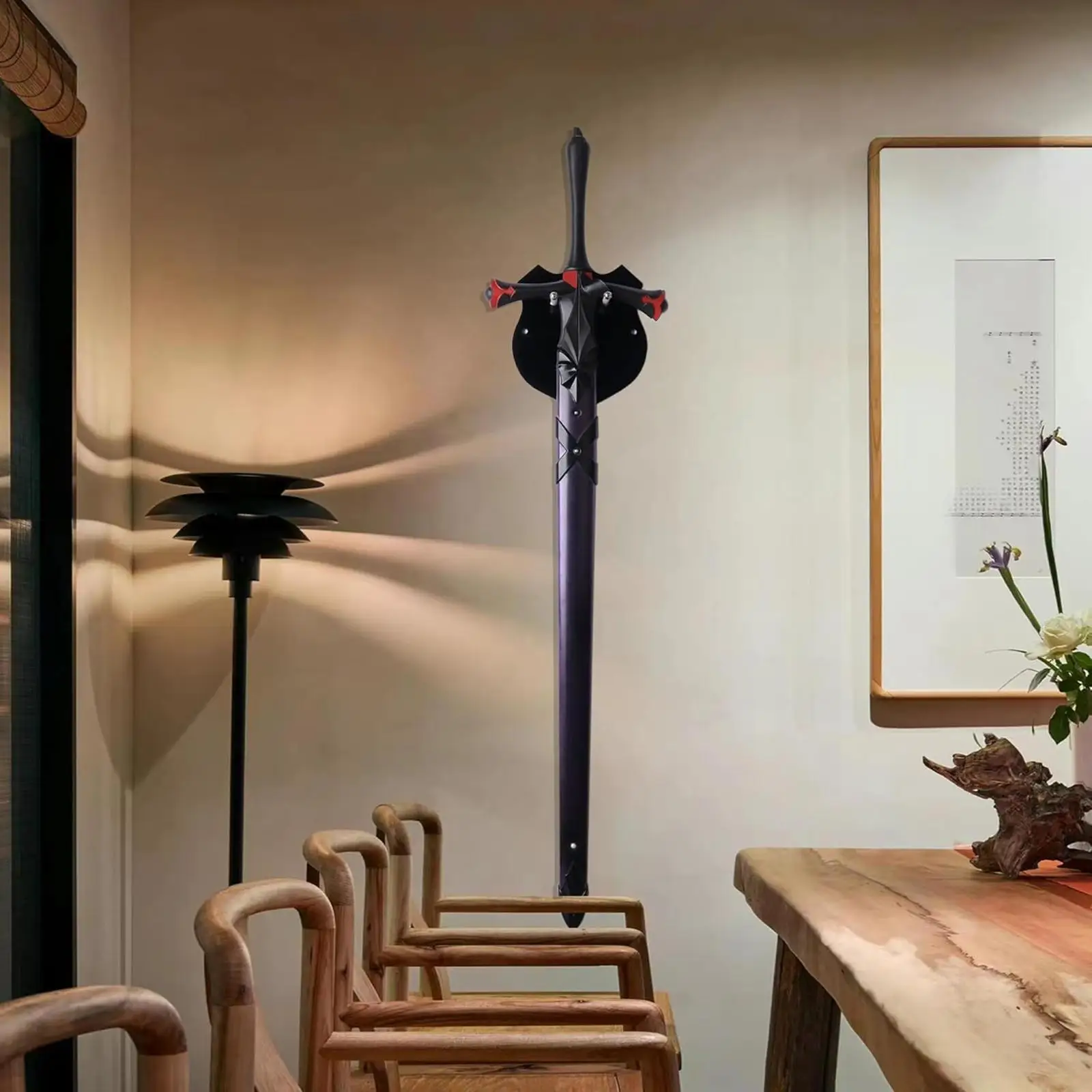 Вешалка для меча, украшение, стеллаж для выставки товаров с мечом для Katanas Display Home
Вешалка для меча, украшение, стеллаж для выставки товаров с мечом для Katanas Display Home