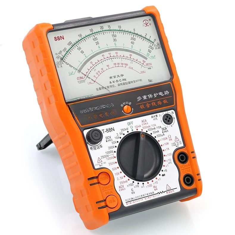 Full protection external magnetic pointer anti-burn, high-precision multimeter, universal meter high-precision machinery
Full protection external magnetic pointer anti-burn, high-precision multimeter, universal meter high-precision machinery