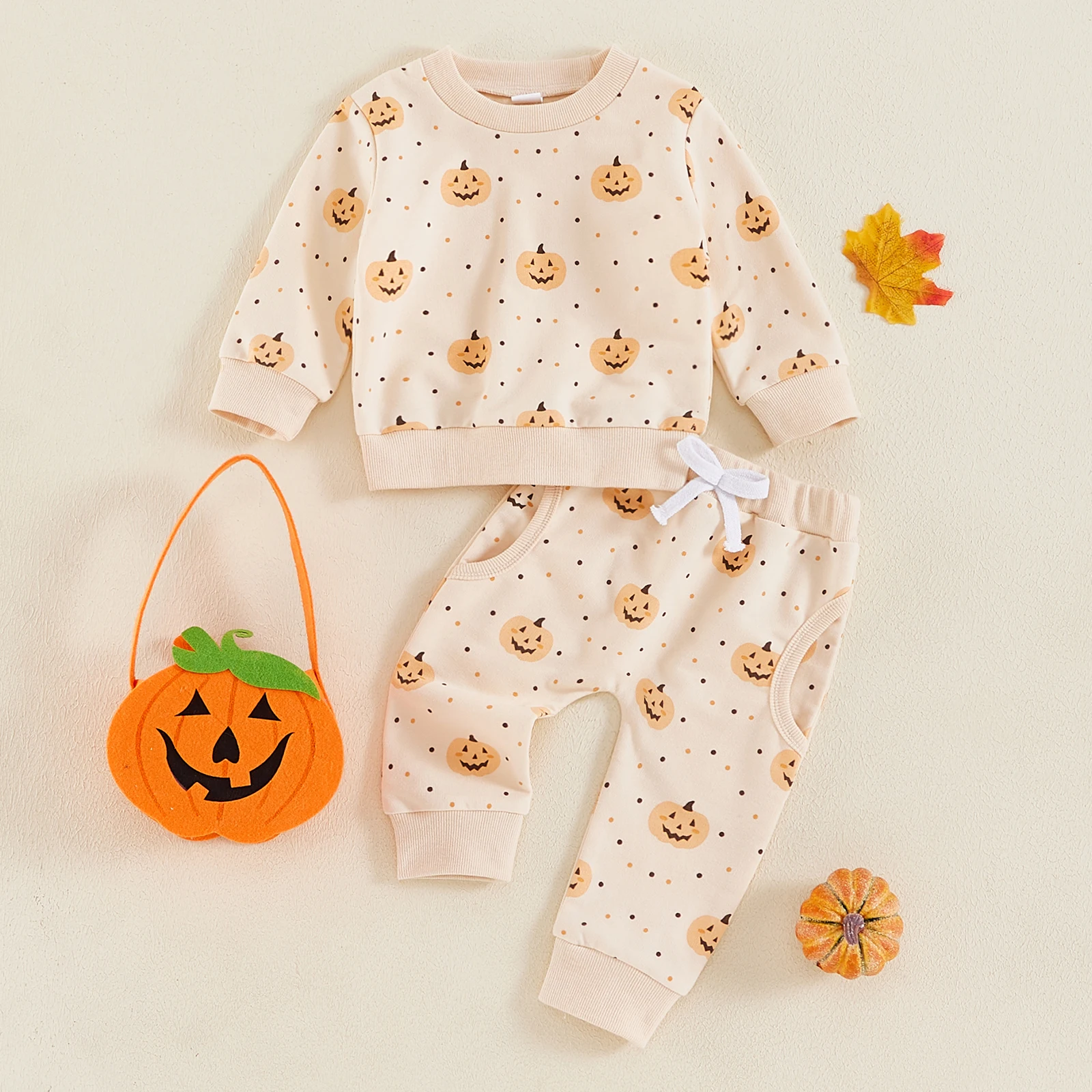 BeQeuewll Halloween Baby Costume Autumn Casual Girls Boys 2PCS Sets Outfits Long Sleeve Pumpkin Print Tops Pants Toddler Clothes
BeQeuewll Halloween Baby Costume Autumn Casual Girls Boys 2PCS Sets Outfits Long Sleeve Pumpkin Print Tops Pants Toddler Clothes