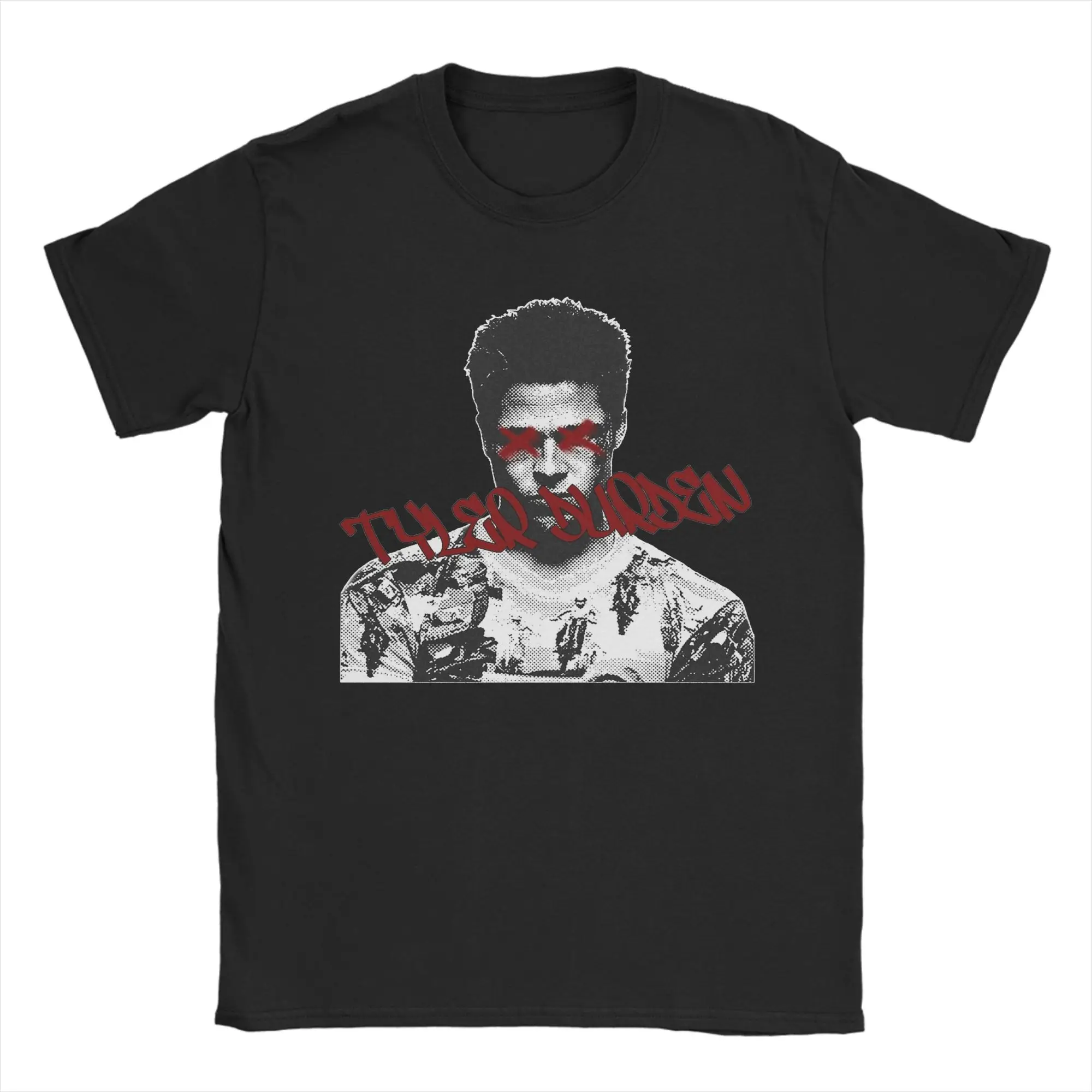 Fight Club Tyler Durden T-Shirts Movie Amazing Cotton Tee Shirt Round Collar Short Sleeve T Shirt Graphic Printed Clothing
Fight Club Tyler Durden T-Shirts Movie Amazing Cotton Tee Shirt Round Collar Short Sleeve T Shirt Graphic Printed Clothing
