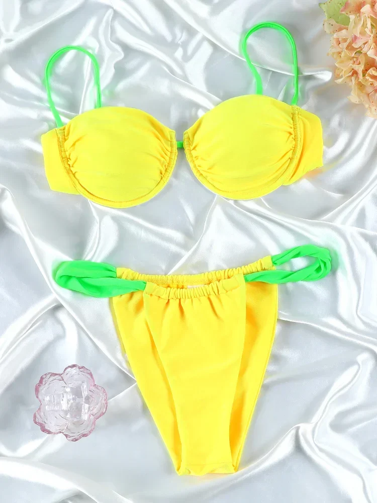 Bikini Set 2024 Swimsuit Women Push Up Sexy Two Piece Suit Bikinis Patchwork Beach Suit Summer Biquini
Bikini Set 2024 Swimsuit Women Push Up Sexy Two Piece Suit Bikinis Patchwork Beach Suit Summer Biquini