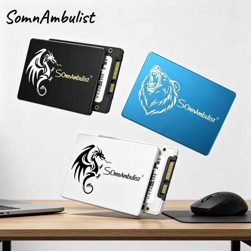 SomnAmbulist High-speed Multiple Capacities SATA3 2.5 Inch Internal SSD, 120GB/128GB/2TB Solid State Drive for PC & Laptop
SomnAmbulist High-speed Multiple Capacities SATA3 2.5 Inch Internal SSD, 120GB/128GB/2TB Solid State Drive for PC & Laptop