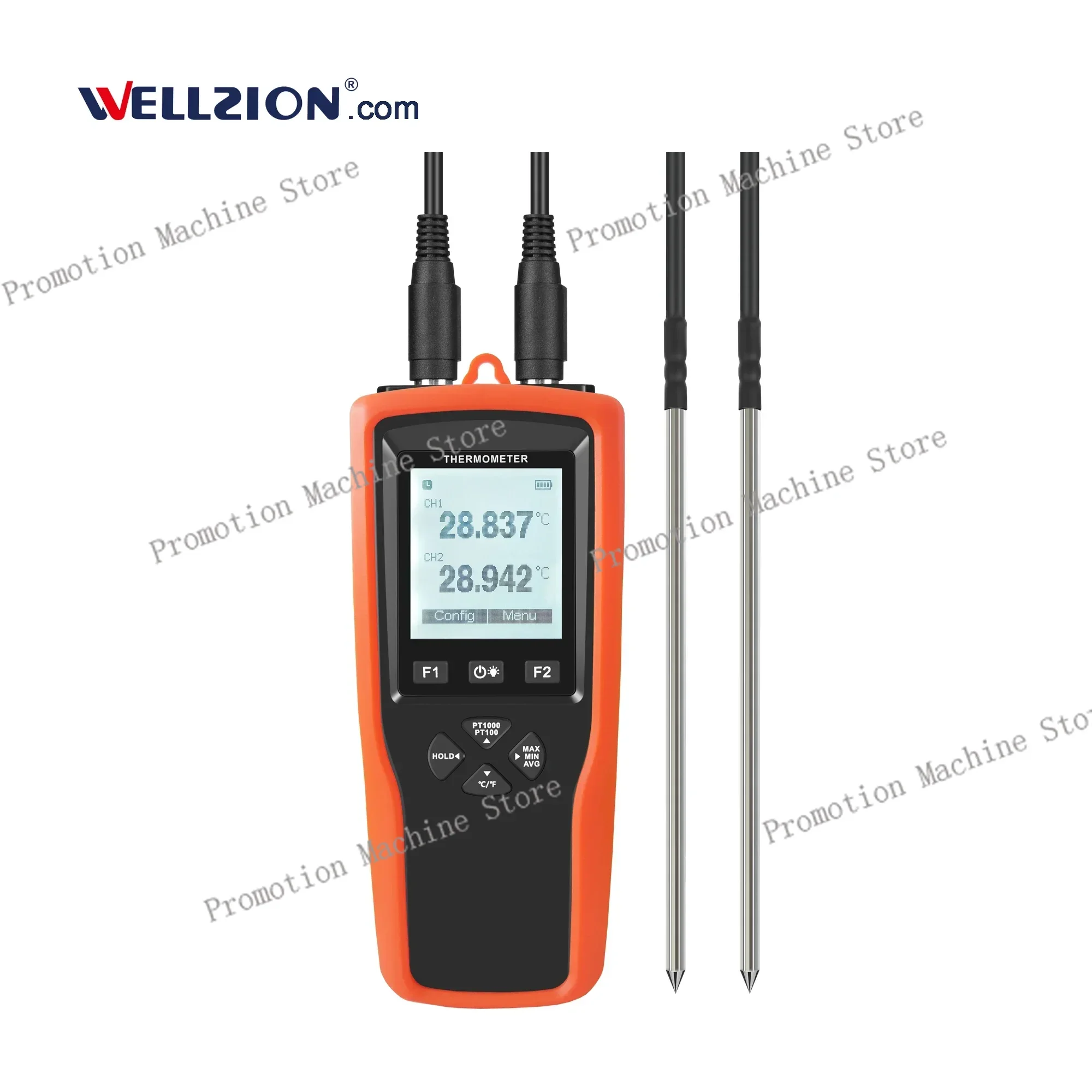 YET-720, Two-Channel Separated Probe and Easy to Replace Thermometer Electronic
YET-720, Two-Channel Separated Probe and Easy to Replace Thermometer Electronic