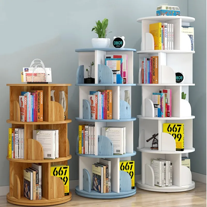 6-layer Rotating Bookshelf Children's Picture Book Shelf Simple Home Space Saving Floor Standing Creative Storage Bookshelf
6-layer Rotating Bookshelf Children's Picture Book Shelf Simple Home Space Saving Floor Standing Creative Storage Bookshelf
