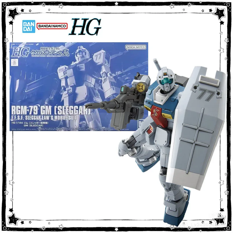 Bandai HG 1/144 RGM-79 GM Sleggar Model Kit Anime Gundam Action Figure High Poseability Collection Assembly Model Boy Toys Gifts
Bandai HG 1/144 RGM-79 GM Sleggar Model Kit Anime Gundam Action Figure High Poseability Collection Assembly Model Boy Toys Gifts