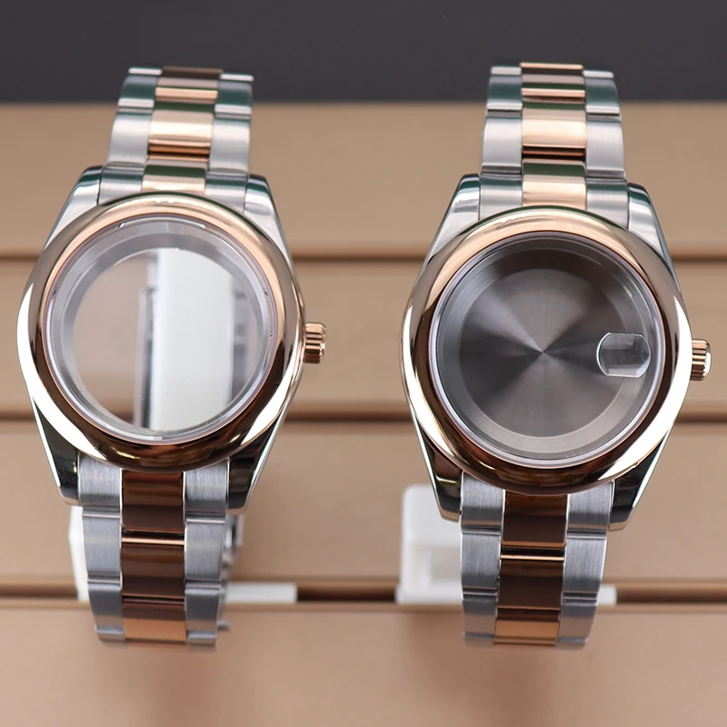 36mm/39mm NH35 Watch Case Sapphire Glass For NH35 NH36 NH34 NH38 NH39 4R36 Miyota 8215 8205 Movement 28.5mm Dial Oyster Bracelet
36mm/39mm NH35 Watch Case Sapphire Glass For NH35 NH36 NH34 NH38 NH39 4R36 Miyota 8215 8205 Movement 28.5mm Dial Oyster Bracelet