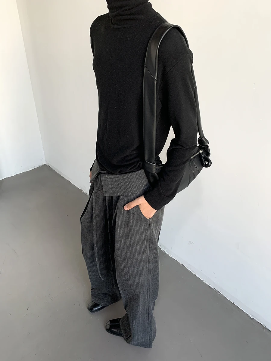 MION LUNAR Casual Trousers Men Women Foldable Waisand Pleated Design Long Pants Loose Fit Youth Faion Daily Wear
MION LUNAR Casual Trousers Men Women Foldable Waisand Pleated Design Long Pants Loose Fit Youth Faion Daily Wear