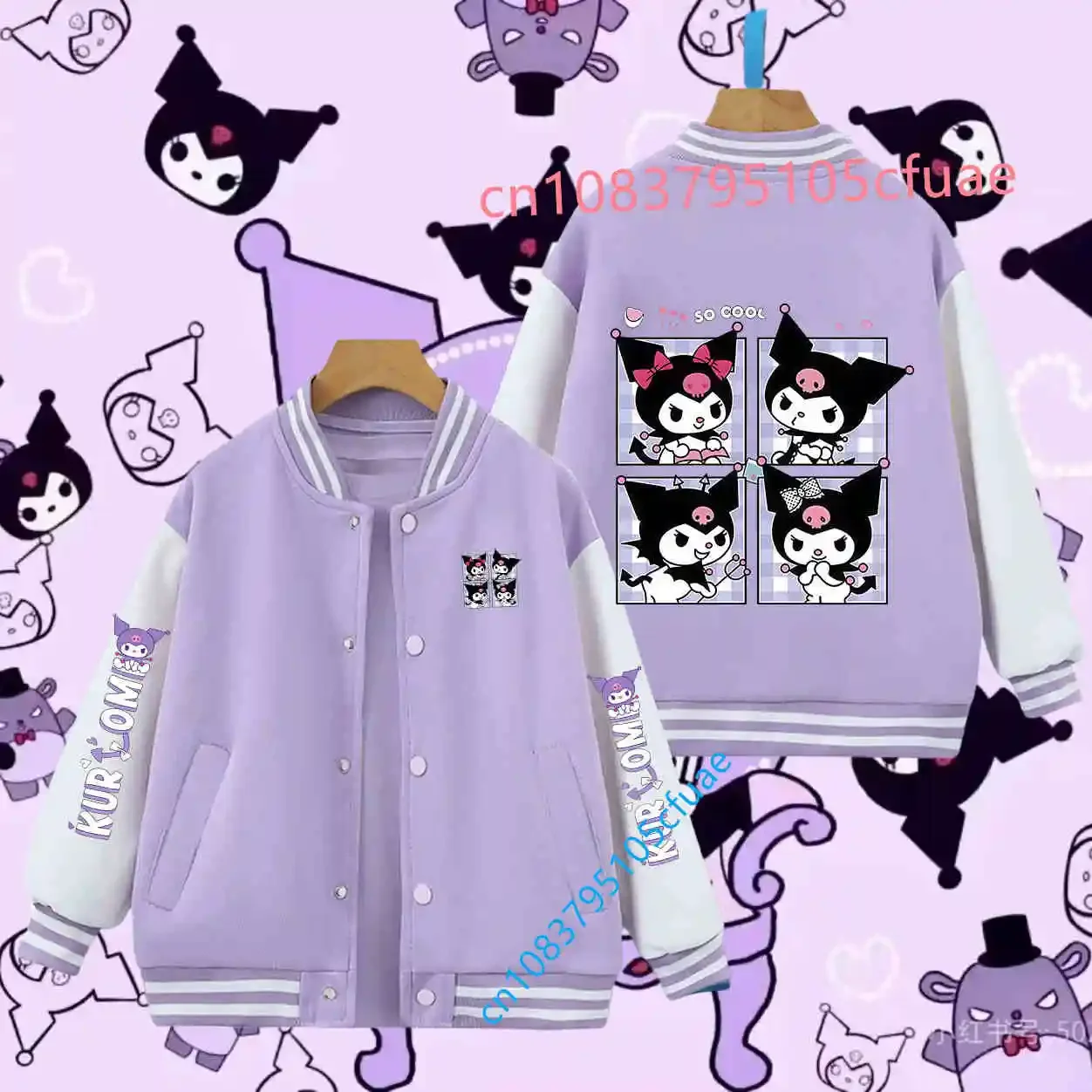 Kids Top New Model Autumn Collection Casual Style Version for Girls Infant Kulomi Front Back Patterns Children Baseball Jacket
Kids Top New Model Autumn Collection Casual Style Version for Girls Infant Kulomi Front Back Patterns Children Baseball Jacket