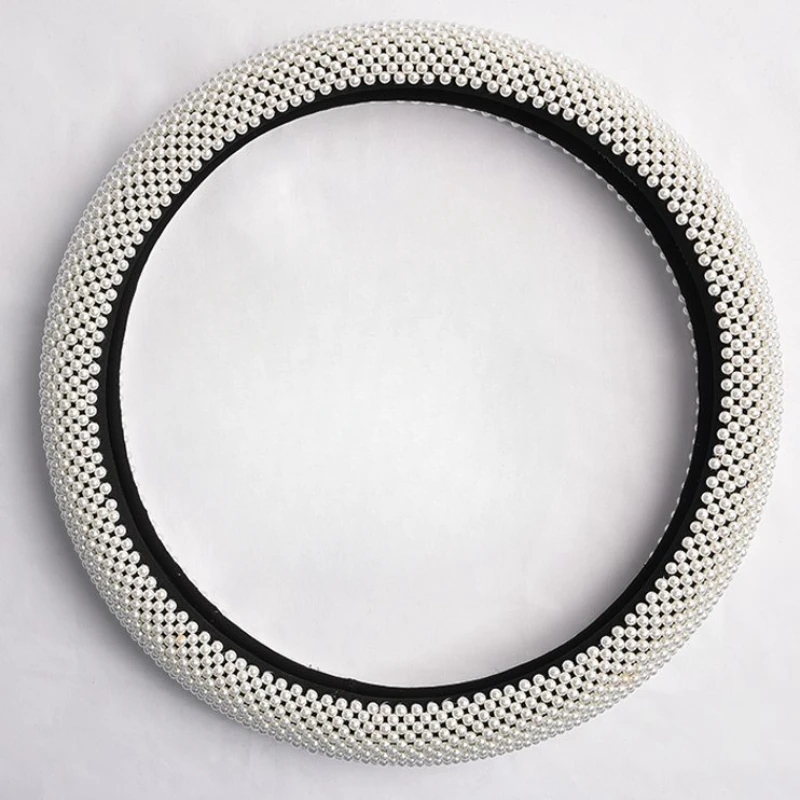 *Steering wheel cover female 530X1X3X4X5 pearl hand sewn summer anti-skid handle cover
*Steering wheel cover female 530X1X3X4X5 pearl hand sewn summer anti-skid handle cover