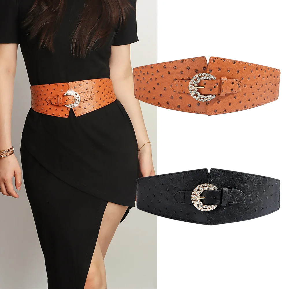2026 High Quality Fashion Ladies Wide Waist Seal Dress Coat Sweater Suit Decoration Corset Belts for Women Woman Needle Buckle
2026 High Quality Fashion Ladies Wide Waist Seal Dress Coat Sweater Suit Decoration Corset Belts for Women Woman Needle Buckle