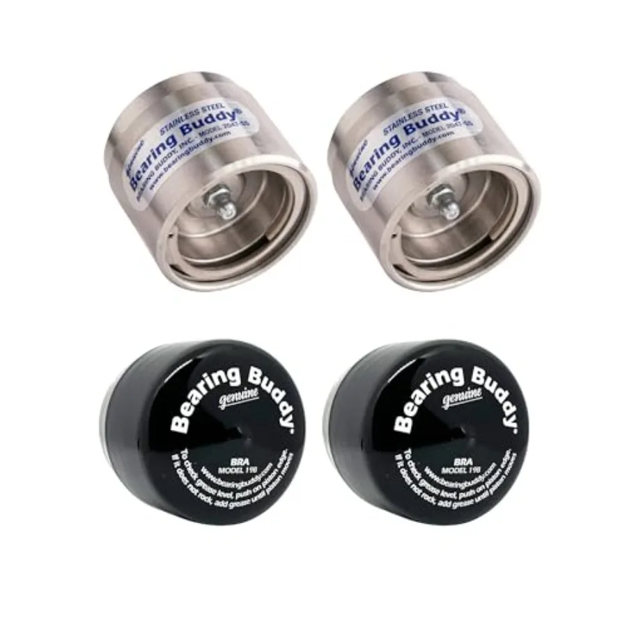 2047-SS - ONLY Fits 2.047" Inside Diameter Hubs - USA-Made Stainless Steel Bearing Protector with 19B Bra - for Boat Horse RVs
2047-SS - ONLY Fits 2.047" Inside Diameter Hubs - USA-Made Stainless Steel Bearing Protector with 19B Bra - for Boat Horse RVs