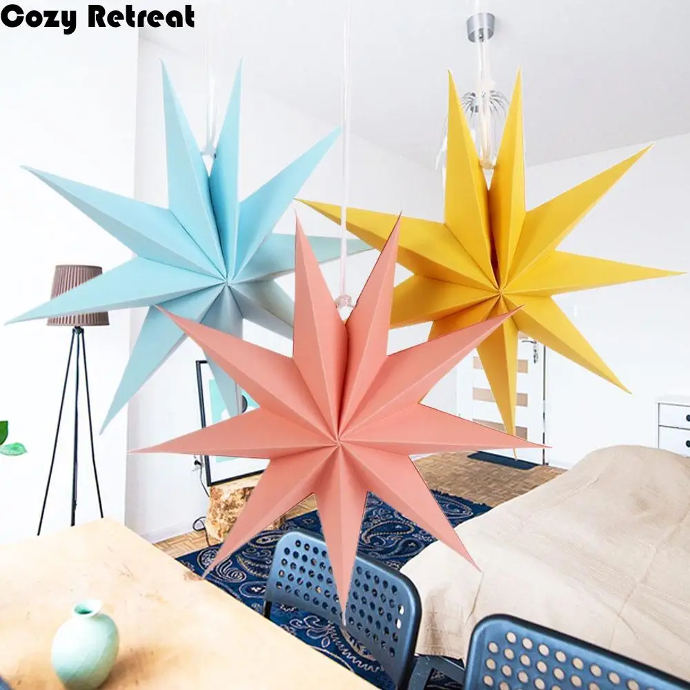 Star for Party,Wedding,Christmas Photographic Props Hanging Paper Stars Party Decor Paper Flower Crafts Hanging Ornaments
Star for Party,Wedding,Christmas Photographic Props Hanging Paper Stars Party Decor Paper Flower Crafts Hanging Ornaments
