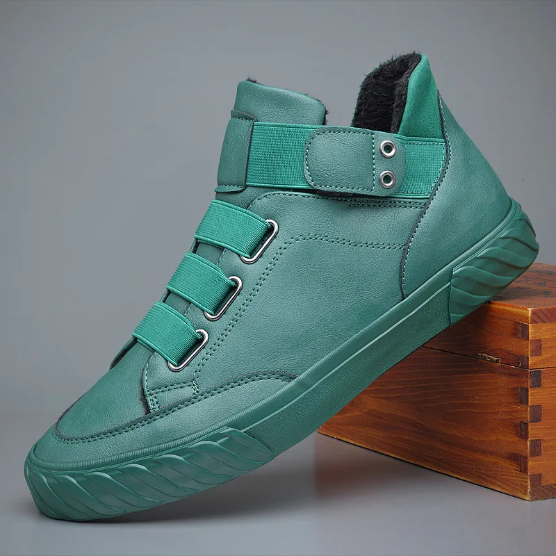 Men's Leather Shoes Korean Trend Comfortable Loafer Men Shoes British Fashion Men High Top Sneakers New Moccasins 2026
Men's Leather Shoes Korean Trend Comfortable Loafer Men Shoes British Fashion Men High Top Sneakers New Moccasins 2026