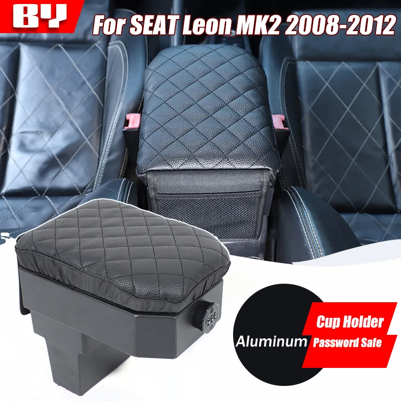 For SEAT Leon MK2 2008-2012 aluminum Car Center Cup Holder Password Safe Accessories Privacy Protection Tidying Security
For SEAT Leon MK2 2008-2012 aluminum Car Center Cup Holder Password Safe Accessories Privacy Protection Tidying Security