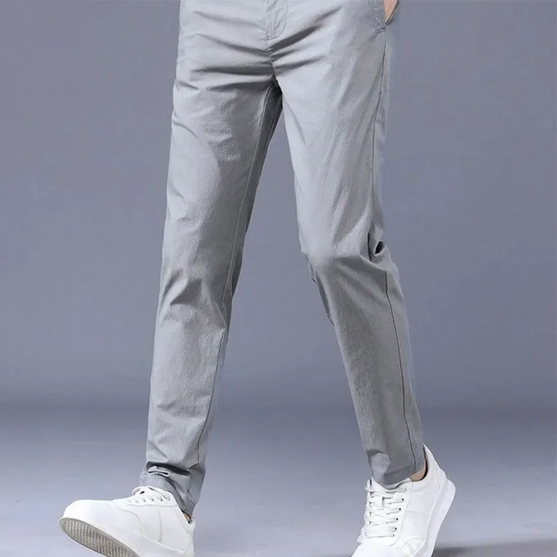 Summer Elegant Fashion Harajuku Slim Fit Sweat Pants Loose All Match Casual Pants Solid Pockets Thin Style Straight Leg Pants
Summer Elegant Fashion Harajuku Slim Fit Sweat Pants Loose All Match Casual Pants Solid Pockets Thin Style Straight Leg Pants