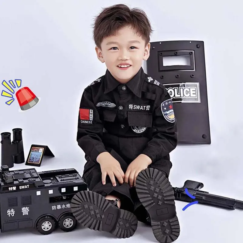 Professional Police Officer Costume Set Realistic Uniform Halloween Party Cosplay Roleplay Outfit Accessories Perfect Gift Fans
Professional Police Officer Costume Set Realistic Uniform Halloween Party Cosplay Roleplay Outfit Accessories Perfect Gift Fans