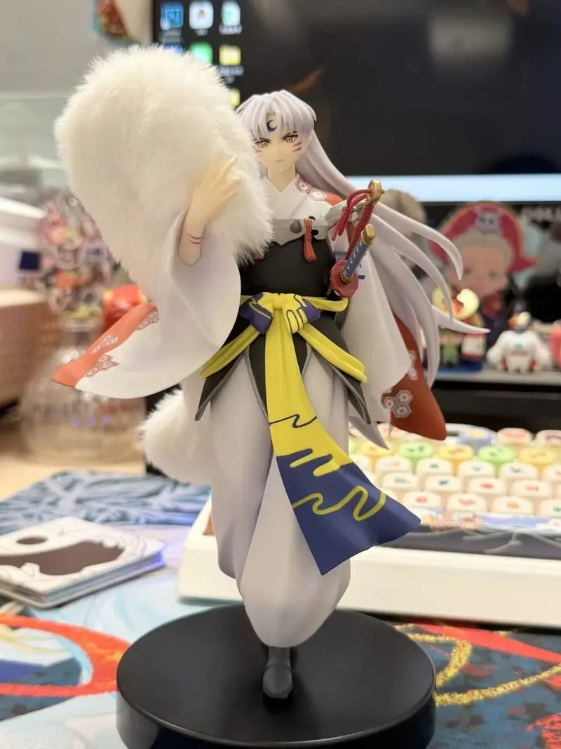 Inuyasha Sesshomaru 17cm Exquisite Action Figure Model Collectable Toys Desktop Ornament Decoration Festival Gift For Fans
Inuyasha Sesshomaru 17cm Exquisite Action Figure Model Collectable Toys Desktop Ornament Decoration Festival Gift For Fans