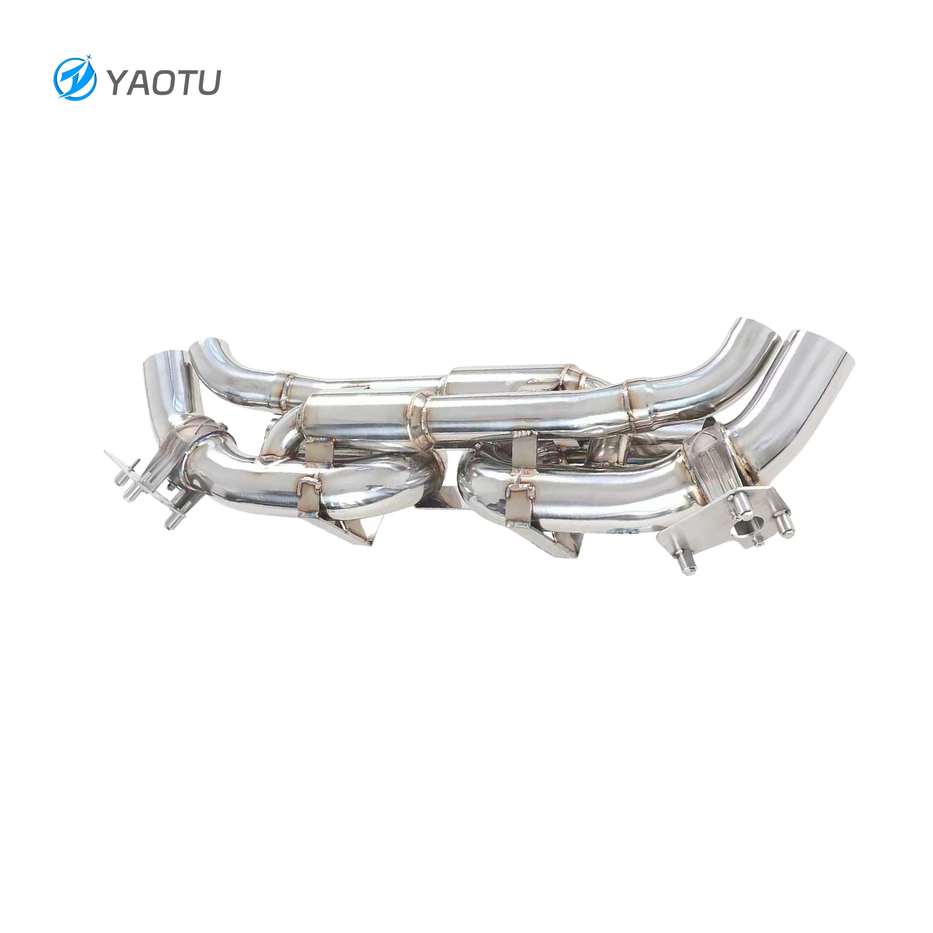 YT SS304 Valved Exhaust System with Valves Control Muffler for Porsche 911 992 3.0T
YT SS304 Valved Exhaust System with Valves Control Muffler for Porsche 911 992 3.0T