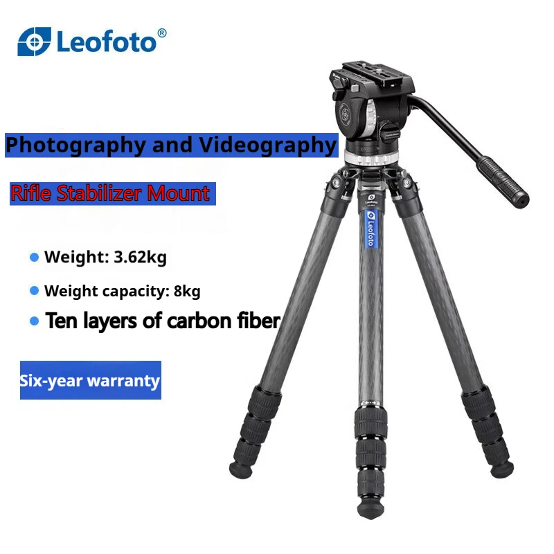 Leofoto LM-324C Lightweight Portable Carbon Fiber Tripod with 75mm Bowl for Photography and Gun Mounting
Leofoto LM-324C Lightweight Portable Carbon Fiber Tripod with 75mm Bowl for Photography and Gun Mounting