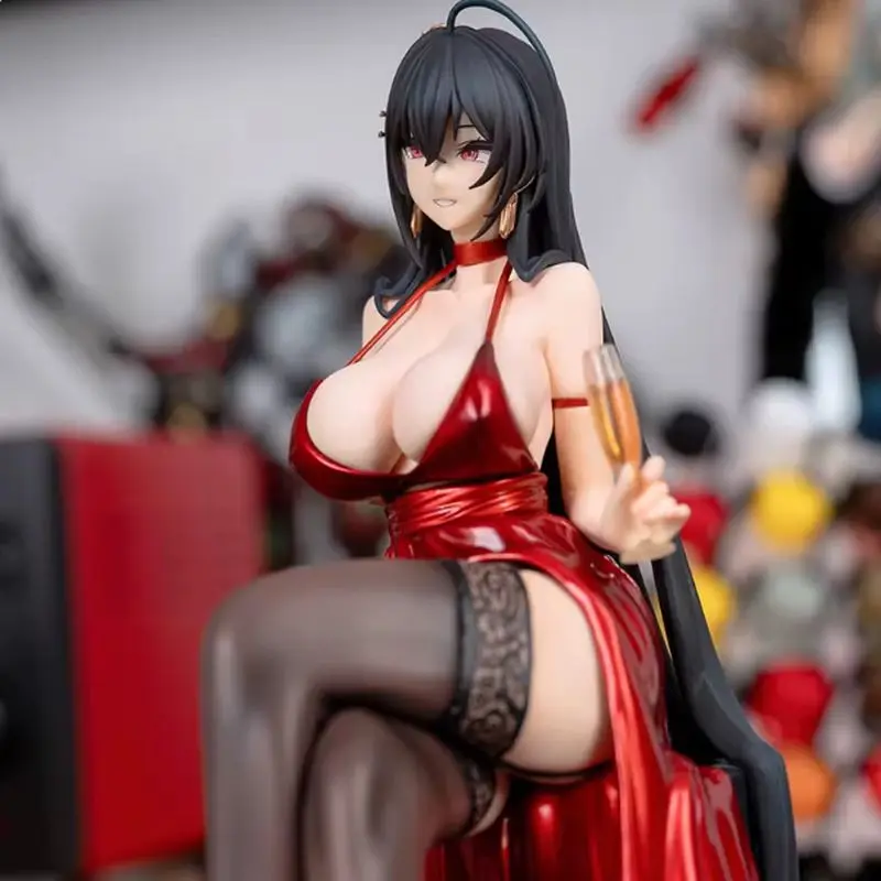 Azur Lane Taihou 1/7 Figure UP Factory 2.0 Red Dress Sitting Black Hair Girl Model Gramophone Anime Collectible Toy
Azur Lane Taihou 1/7 Figure UP Factory 2.0 Red Dress Sitting Black Hair Girl Model Gramophone Anime Collectible Toy