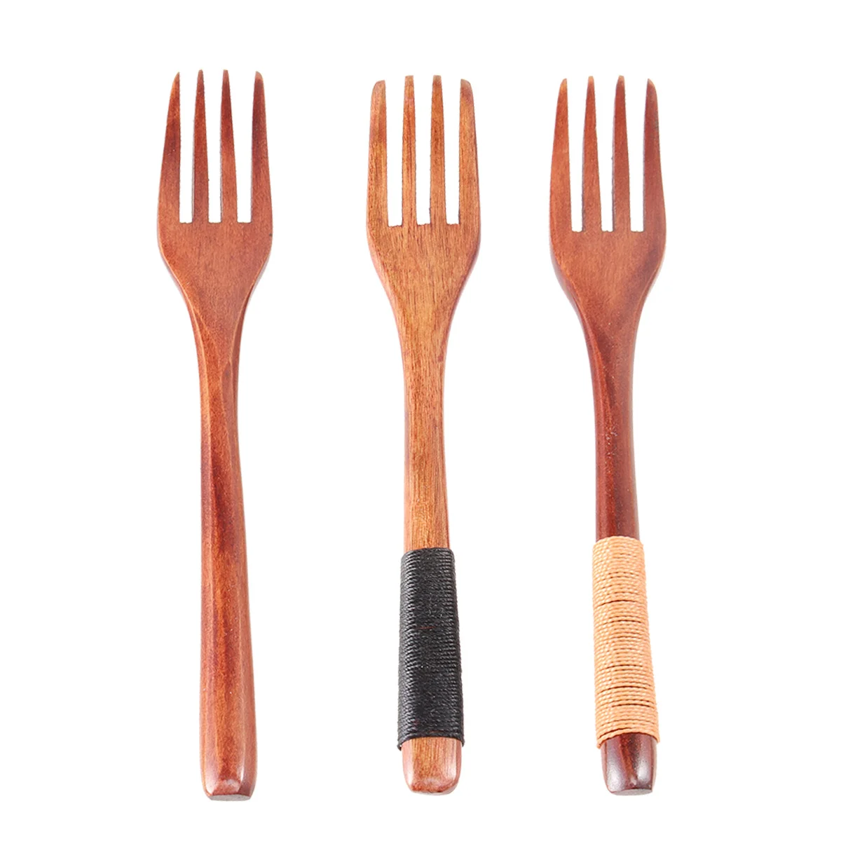 3Pcs Japanese Style Wooden Four-Teeth Fork Natural Color Reusable Tableware Smooth Lightweight for Dessert Salad Noodles
3Pcs Japanese Style Wooden Four-Teeth Fork Natural Color Reusable Tableware Smooth Lightweight for Dessert Salad Noodles