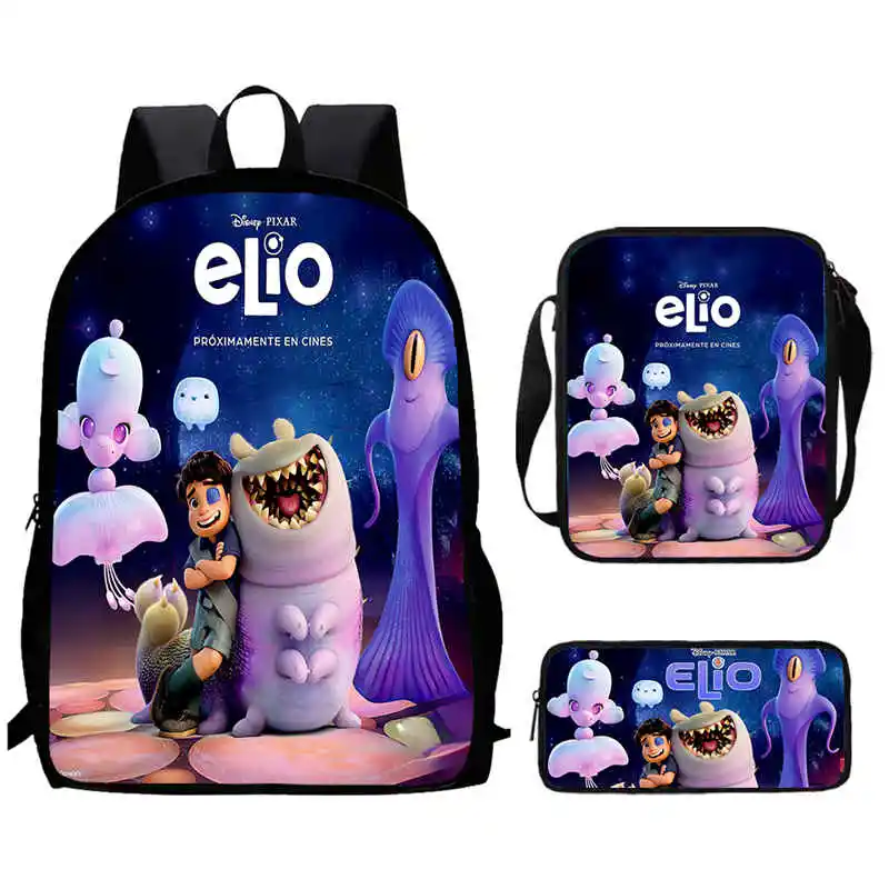 Cartoon ELIO Child School Backpack With Shoulder Bag Pencil Bag For,Light Weight School Bag For Boy Girl 
Cartoon ELIO Child School Backpack With Shoulder Bag Pencil Bag For,Light Weight School Bag For Boy Girl