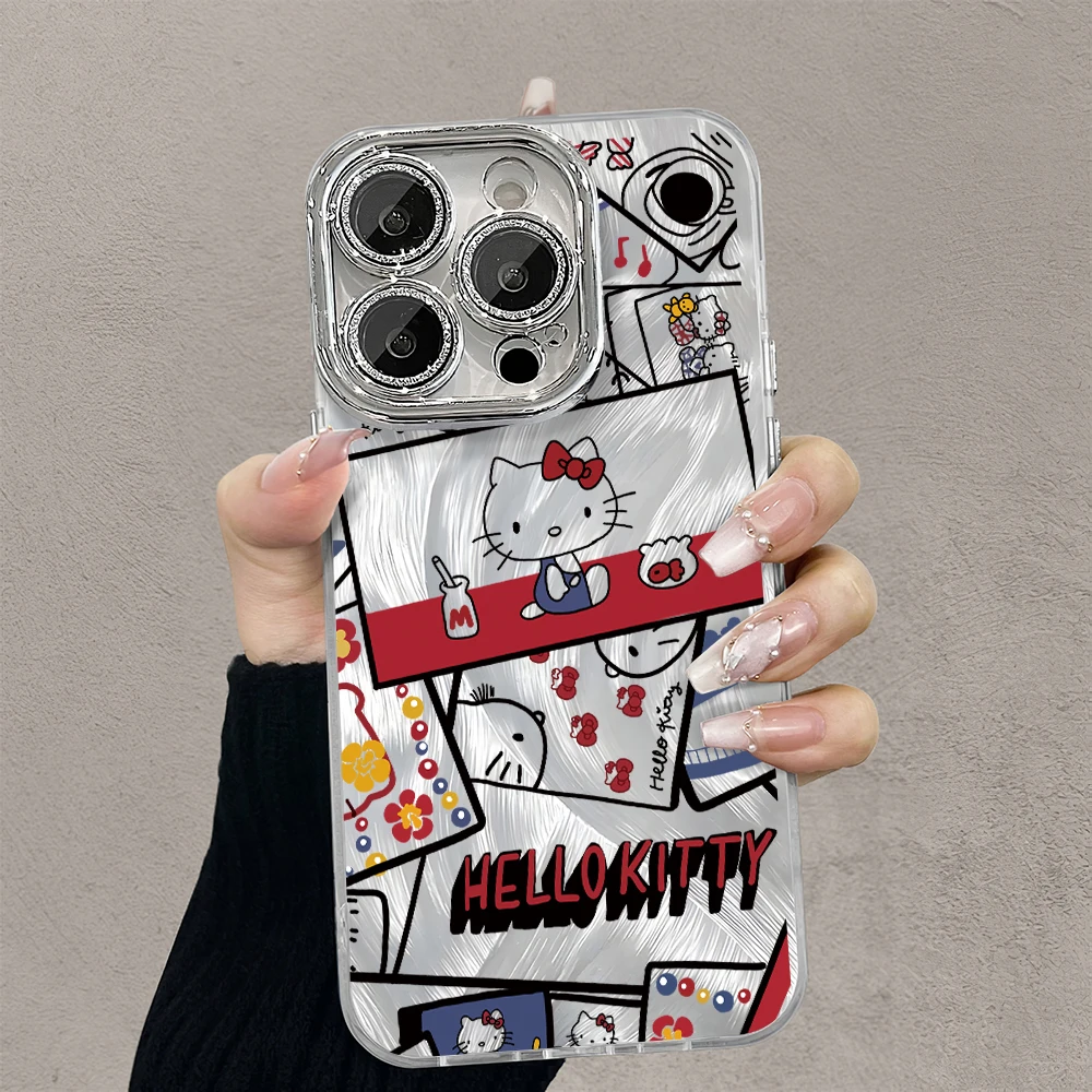Hello Kitty Cat Phone Case For Iphone 16 15 14 Plus 13 12 11 Pro Max Cover Luxury Anti Drop Funda Cute Girl Cases Carcasa
Hello Kitty Cat Phone Case For Iphone 16 15 14 Plus 13 12 11 Pro Max Cover Luxury Anti Drop Funda Cute Girl Cases Carcasa