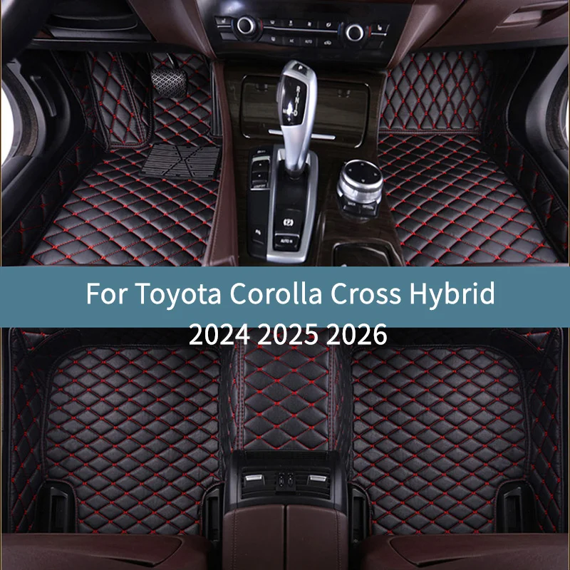 Полный комплект автомобильных ковриков для Toyota Corolla Cross Hybrid 2024 2025 2026, аксессуары для интерьера, напольные коврики для автомобилей
Полный комплект автомобильных ковриков для Toyota Corolla Cross Hybrid 2024 2025 2026, аксессуары для интерьера, напольные коврики для автомобилей