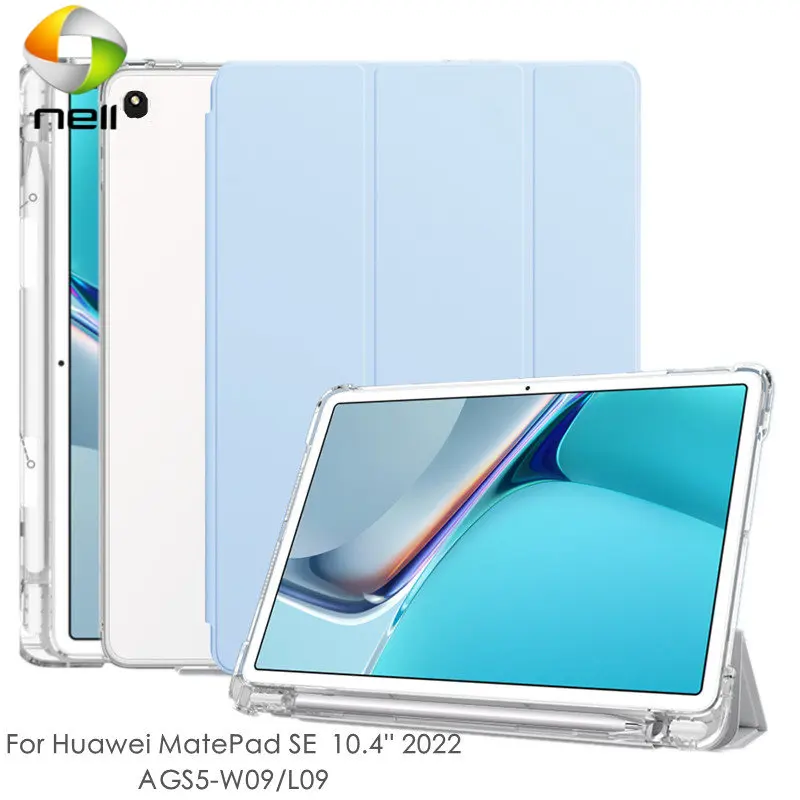 Transparent Soft Back Case for Huawei MatePad SE 10 4 2022 AGS5-L09 AGS5-W09 with Pencil Holder Casing Cover
Transparent Soft Back Case for Huawei MatePad SE 10 4 2022 AGS5-L09 AGS5-W09 with Pencil Holder Casing Cover