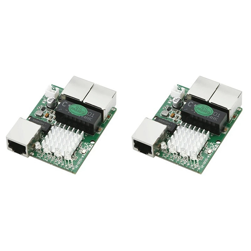 2X Industrial-Grade Min Three-Port 1000M Gigabit RJ45 Standard Port Network Switch Module 5V-12V
2X Industrial-Grade Min Three-Port 1000M Gigabit RJ45 Standard Port Network Switch Module 5V-12V