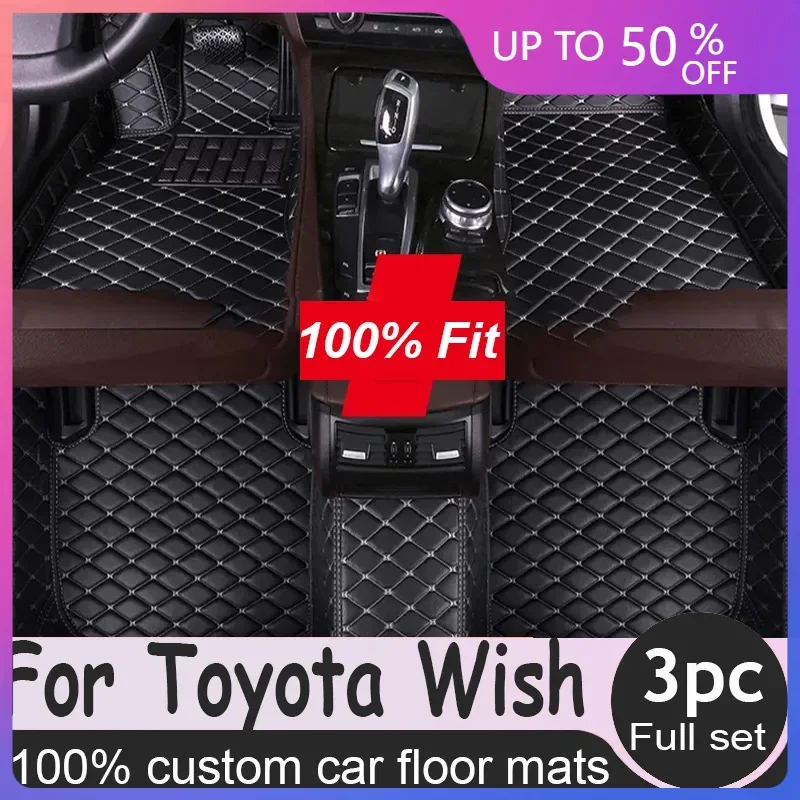 Автомобильные коврики для Toyota Wish 2010-2021 2011 2012 2013 2014, индивидуальные автомобильные накладки на ножки, Обложка, аксессуары для интерьера
Автомобильные коврики для Toyota Wish 2010-2021 2011 2012 2013 2014, индивидуальные автомобильные накладки на ножки, Обложка, аксессуары для интерьера