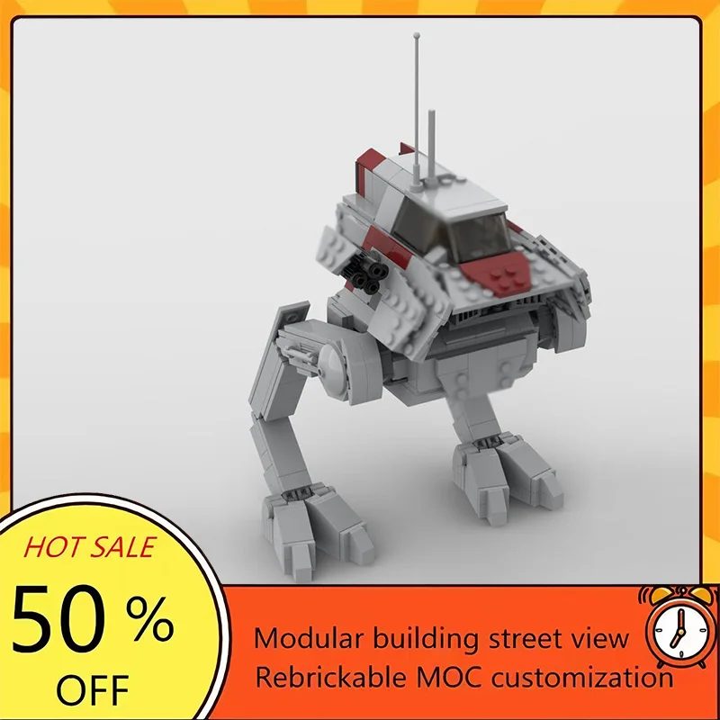 551PCS Popular Space War Movie Model MOC Building Bricks All Terrain Mecha Modular Technology Gift Holiday Assemble Children Toy
551PCS Popular Space War Movie Model MOC Building Bricks All Terrain Mecha Modular Technology Gift Holiday Assemble Children Toy