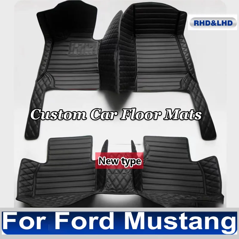 Artificial Leather Custom Car Floor Mats for Ford Mustang 2015-2023 Interior Details Car Accessories
Artificial Leather Custom Car Floor Mats for Ford Mustang 2015-2023 Interior Details Car Accessories