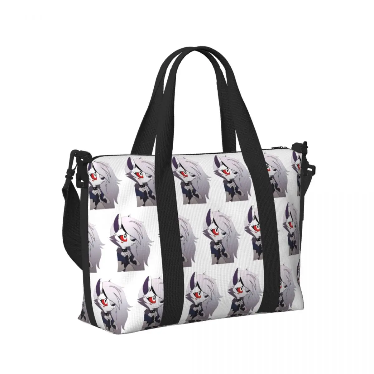 Custom Helluva Boss Loona Beach Travel Bag Large Capacity Tote Bags for Gym Yoga Women Shopping Duffle Shoulder Bag
Custom Helluva Boss Loona Beach Travel Bag Large Capacity Tote Bags for Gym Yoga Women Shopping Duffle Shoulder Bag