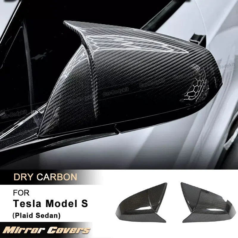 Car Rear View Mirror Covers Caps for Tesla Model S Plaid Sedan 2021-2023 Add On Side Mirror Caps Shell Case Prepreg Dry Carbon
Car Rear View Mirror Covers Caps for Tesla Model S Plaid Sedan 2021-2023 Add On Side Mirror Caps Shell Case Prepreg Dry Carbon