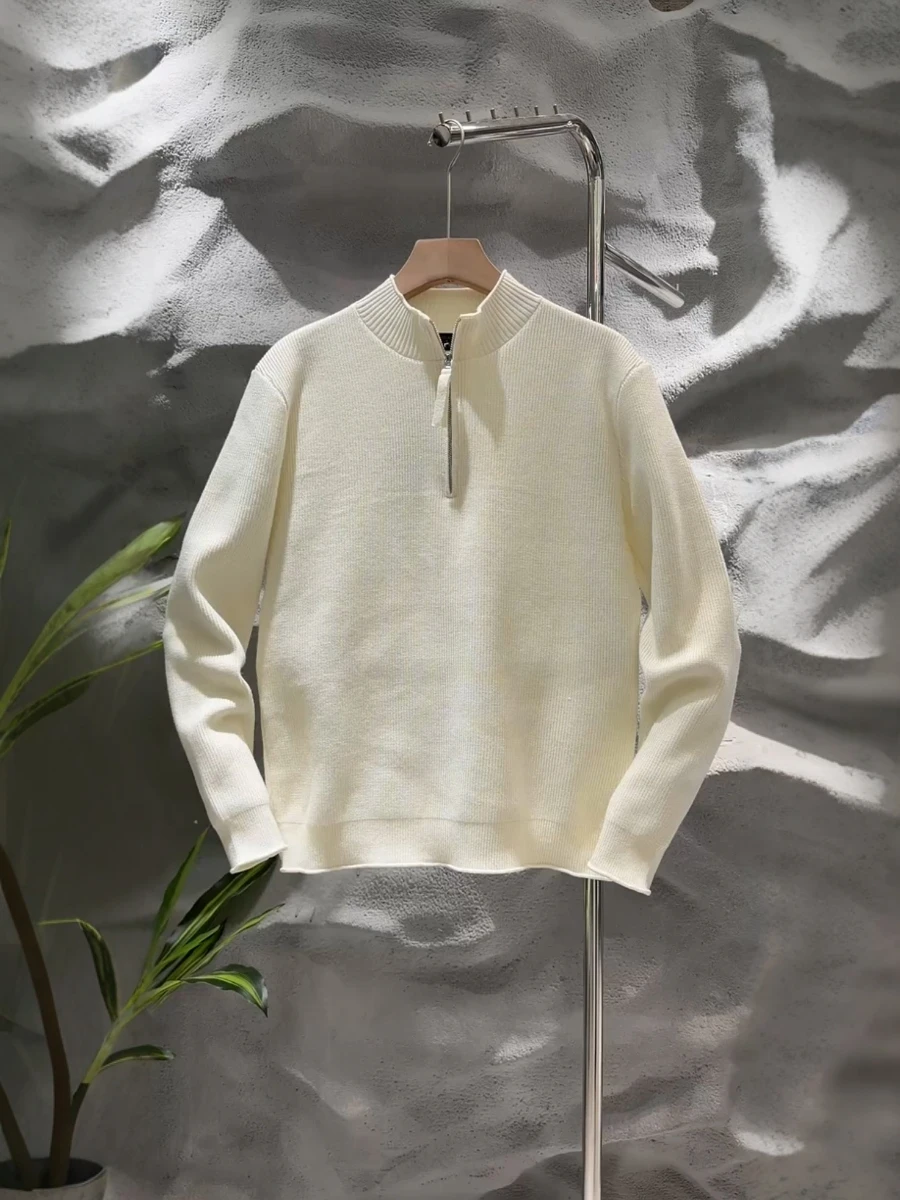 Модный мужской вязаный свитер на молнии, теплый, однотонный, класса люкс, высококачественный, термо, осенне-зимний, новинка
Модный мужской вязаный свитер на молнии, теплый, однотонный, класса люкс, высококачественный, термо, осенне-зимний, новинка