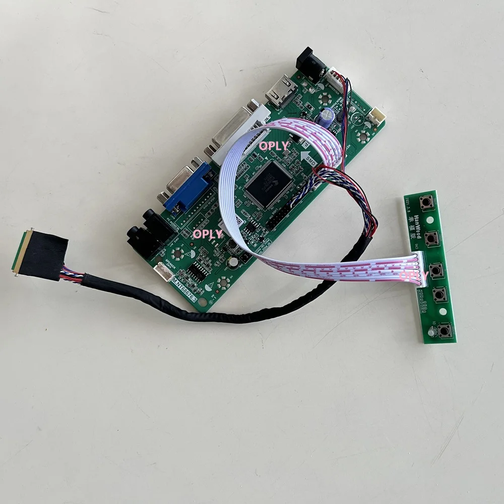 Плата контроллера HDMI-совместимая DVI VGA для CMO N154C6-L01 N154C6-L02 N154C6-L06 1440X900 15,4 "светодиодная панель Экран монитора DIY
Плата контроллера HDMI-совместимая DVI VGA для CMO N154C6-L01 N154C6-L02 N154C6-L06 1440X900 15,4 "светодиодная панель Экран монитора DIY