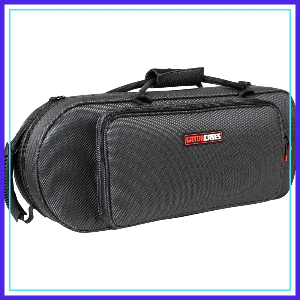 Lightweight EPS Foam Case for Bb Trumpet, Padded Gig Bag with Backpack Straps, 22.5x9.5x7.25 inches
Lightweight EPS Foam Case for Bb Trumpet, Padded Gig Bag with Backpack Straps, 22.5x9.5x7.25 inches