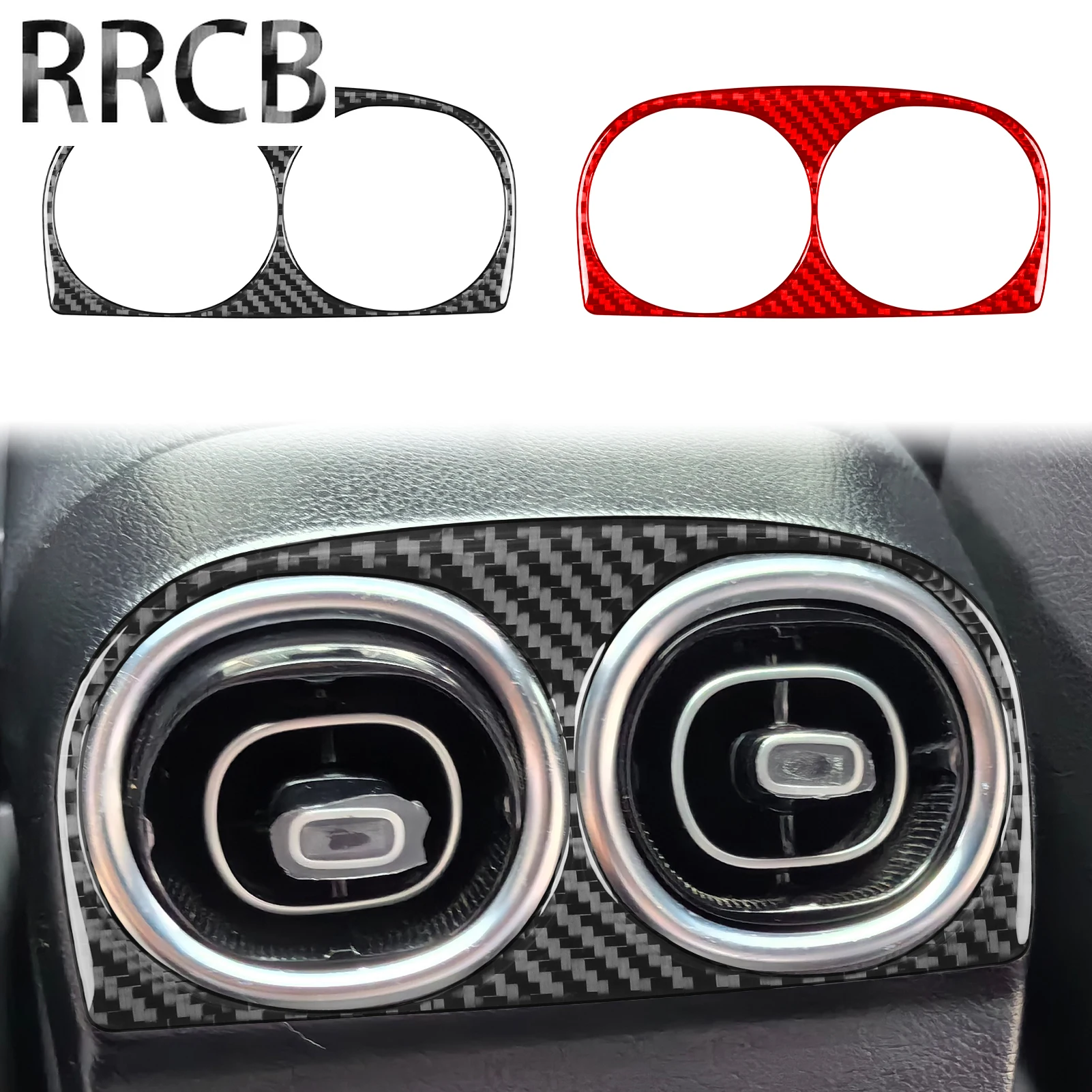 For Mercedes Benz C-Class W206 2022-2024 For GLC 2023-2024 Carbon Fiber Rear Air Outlet Interior Cover Stickers Car Accessories
For Mercedes Benz C-Class W206 2022-2024 For GLC 2023-2024 Carbon Fiber Rear Air Outlet Interior Cover Stickers Car Accessories