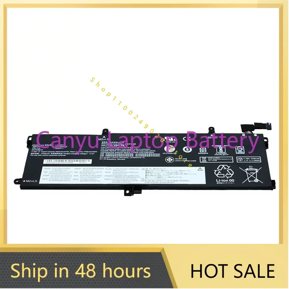 Для Lenovo L18L3P71 SB10K97649 02DL011 ThinkPad T590 Series 4922 мАч 57 Втч 11,58 В аккумулятор для ноутбука
Для Lenovo L18L3P71 SB10K97649 02DL011 ThinkPad T590 Series 4922 мАч 57 Втч 11,58 В аккумулятор для ноутбука