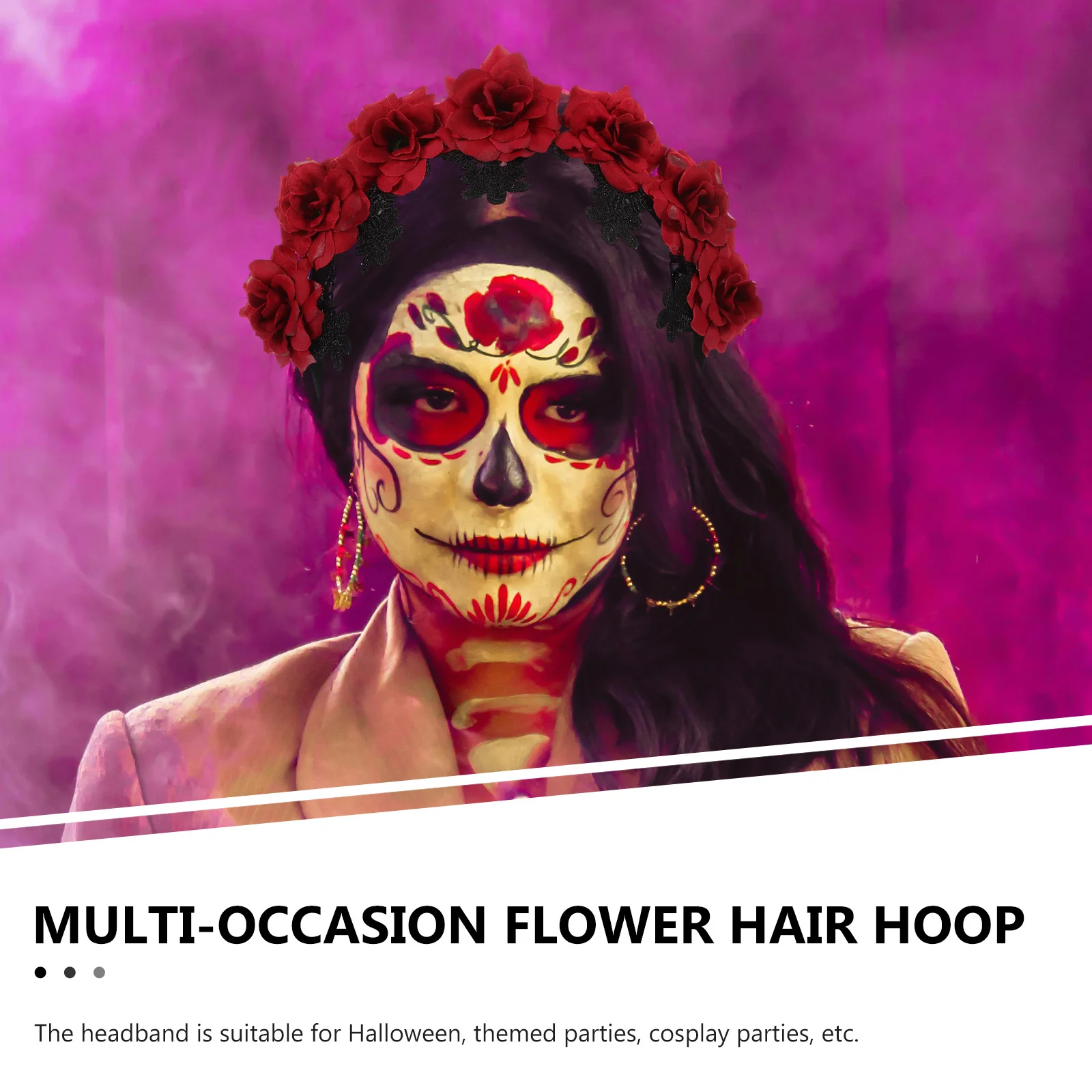 Black Lace Flower Hair Hoop For Women Party Cosplay Cosplay Costume Prop Halloween Costume Prop Accessory Hair Hoops Decor
Black Lace Flower Hair Hoop For Women Party Cosplay Cosplay Costume Prop Halloween Costume Prop Accessory Hair Hoops Decor