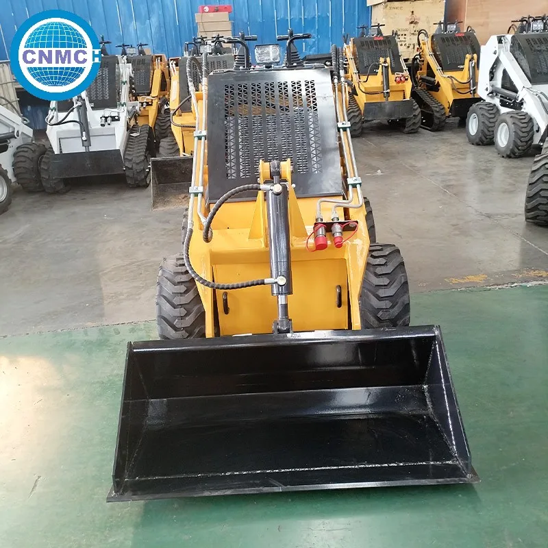 CNM-S360 Mini Skid Steer Loader Stand-on machinery Small Wheel Skid Steer Loader CE EPA Euro 5 Engine Farm Garden Use
CNM-S360 Mini Skid Steer Loader Stand-on machinery Small Wheel Skid Steer Loader CE EPA Euro 5 Engine Farm Garden Use