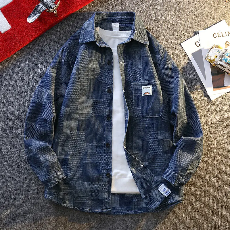 2025 denim jacket men's fashion denim shirt men's casual oversized cotton casual blue denim jacket men's jacket
2025 denim jacket men's fashion denim shirt men's casual oversized cotton casual blue denim jacket men's jacket