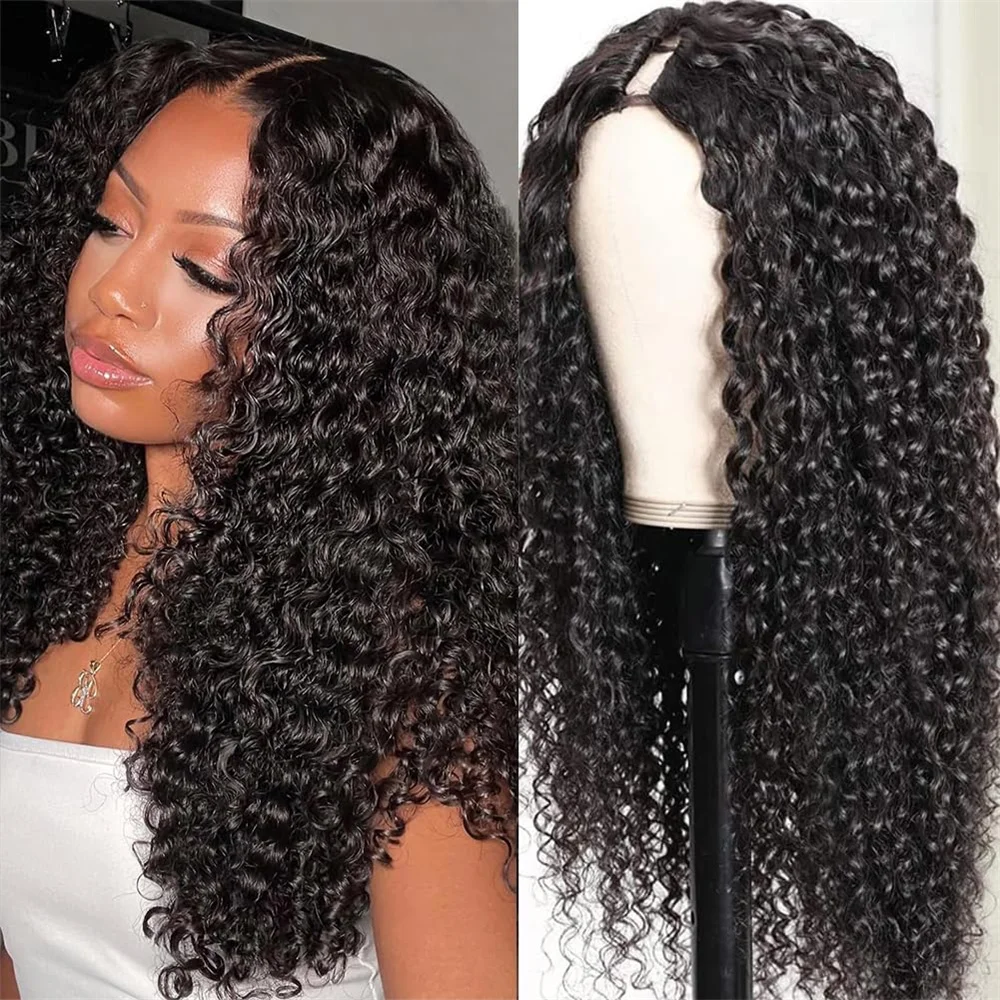 V Part Kinky Curly Wig Human Hair For Women Beginners Friendly V Part Machine Made Kinky Curly 180% Density Wigs Natural Color
V Part Kinky Curly Wig Human Hair For Women Beginners Friendly V Part Machine Made Kinky Curly 180% Density Wigs Natural Color