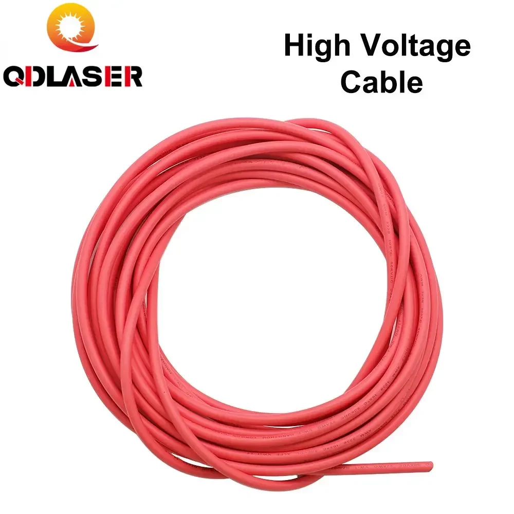 QDLASER 3 Meters High voltage Cable for CO2 Laser Power Supply and Laser Tube Laser Engraving and Cutting Machine
QDLASER 3 Meters High voltage Cable for CO2 Laser Power Supply and Laser Tube Laser Engraving and Cutting Machine