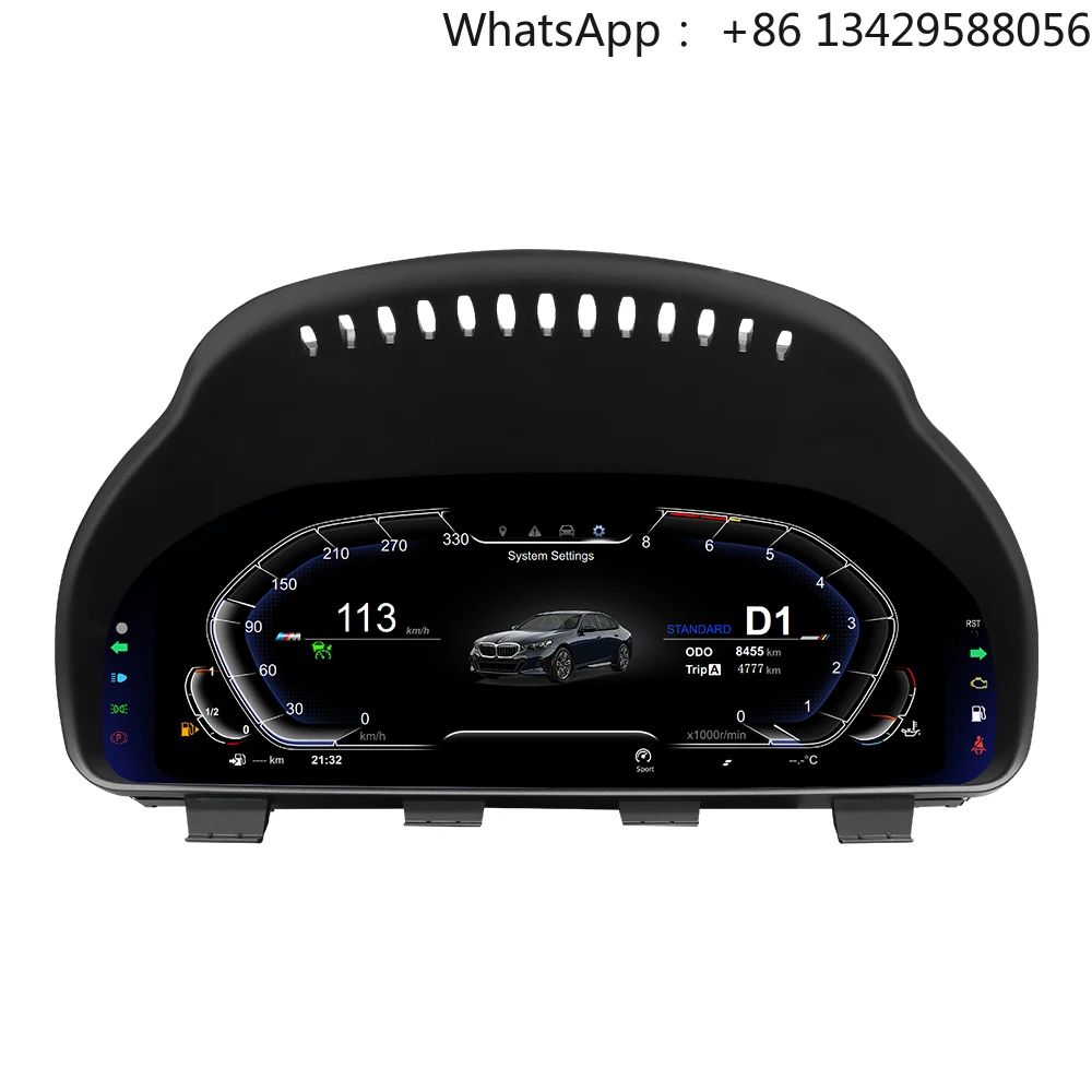 12.3" LCD Digital Instrument Cluster for BMW 5 6 7 Series GT F07 F10 F11 F18 F06 F12 F13 F01 F02 F03 X3 F25 X4 F26 X5 F15 X6 F16
12.3" LCD Digital Instrument Cluster for BMW 5 6 7 Series GT F07 F10 F11 F18 F06 F12 F13 F01 F02 F03 X3 F25 X4 F26 X5 F15 X6 F16